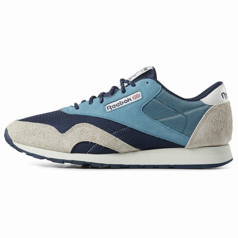 Reebok Classic Nylon Tenisky Panske - Modre/Námornícka Modrá FU9649WU